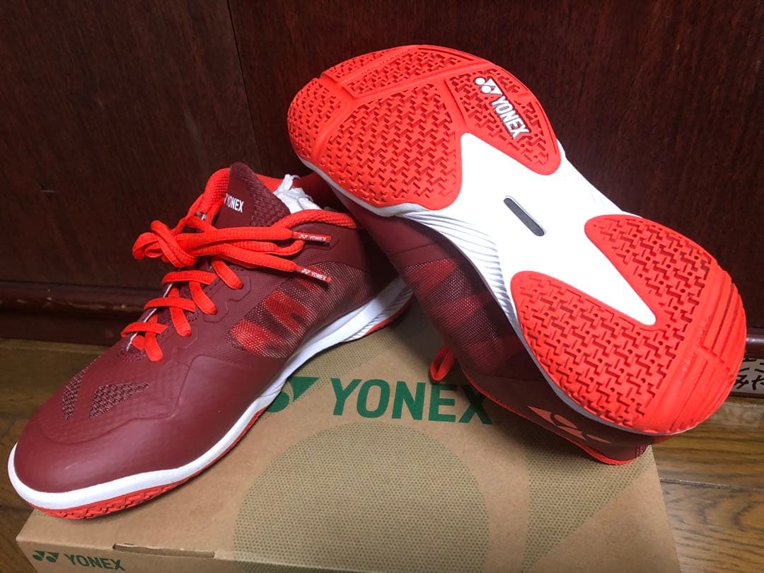 YONEX COMFORT Z レッド バドミントンシューズ　おまけ付き