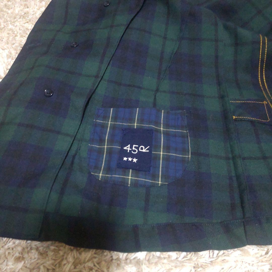 45R 梳毛WOOLのレディースジャケット