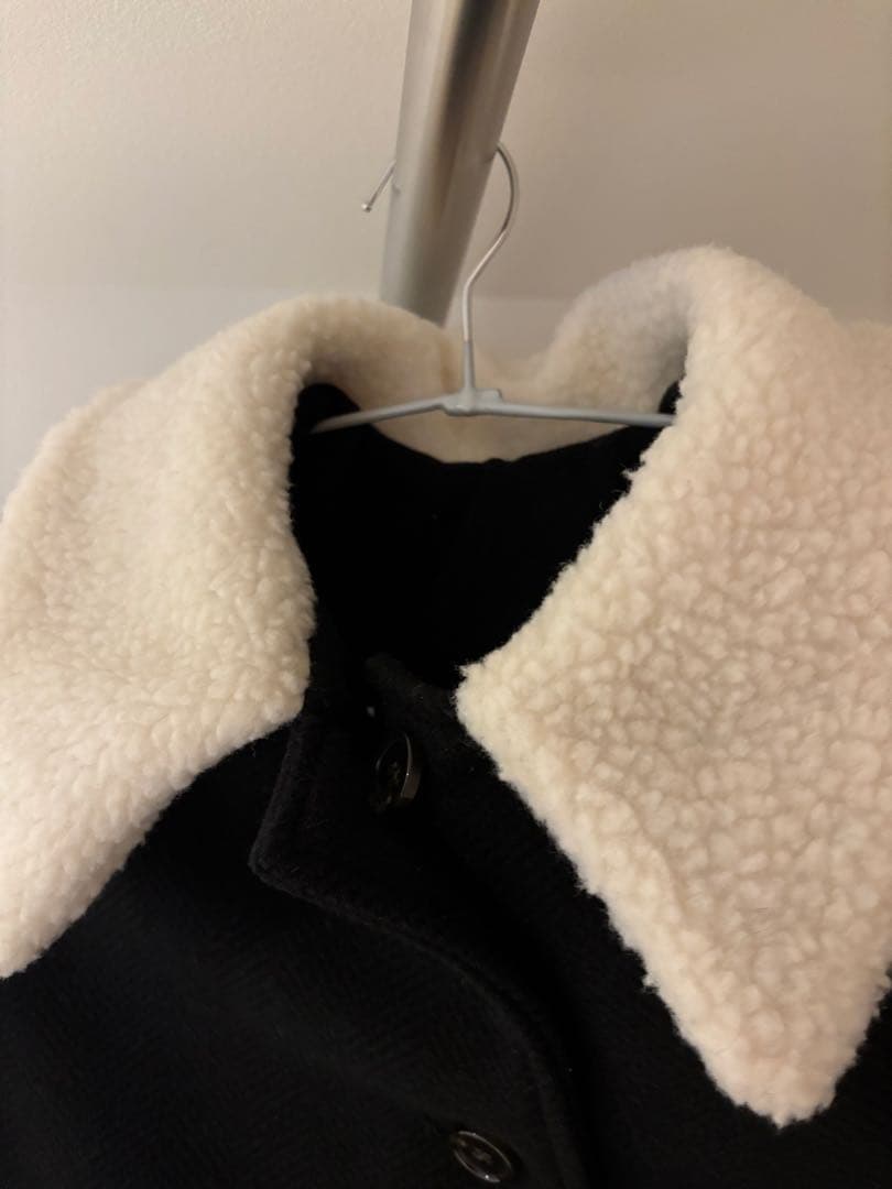 ボアカラーミドルコート　callautia S