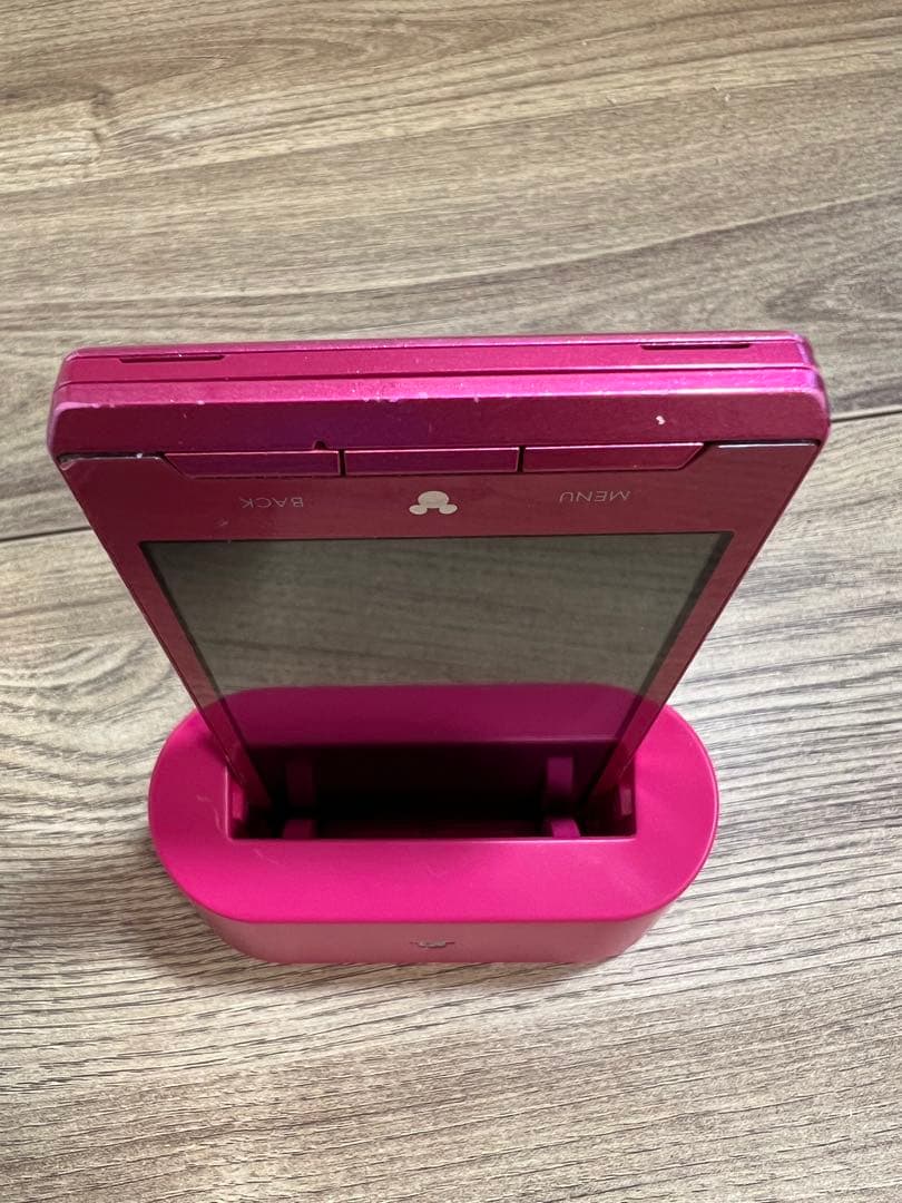 Disney mobile スマートフォン ピンク