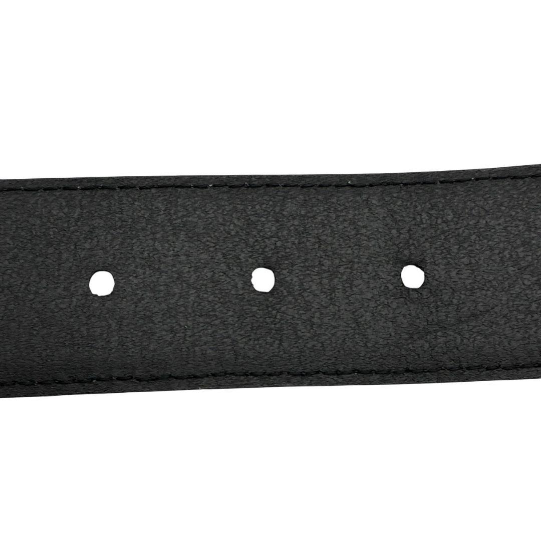 極美品✨サルヴァトーレフェラガモ ガンチーニ ベルト レザー ブラック×ゴールド