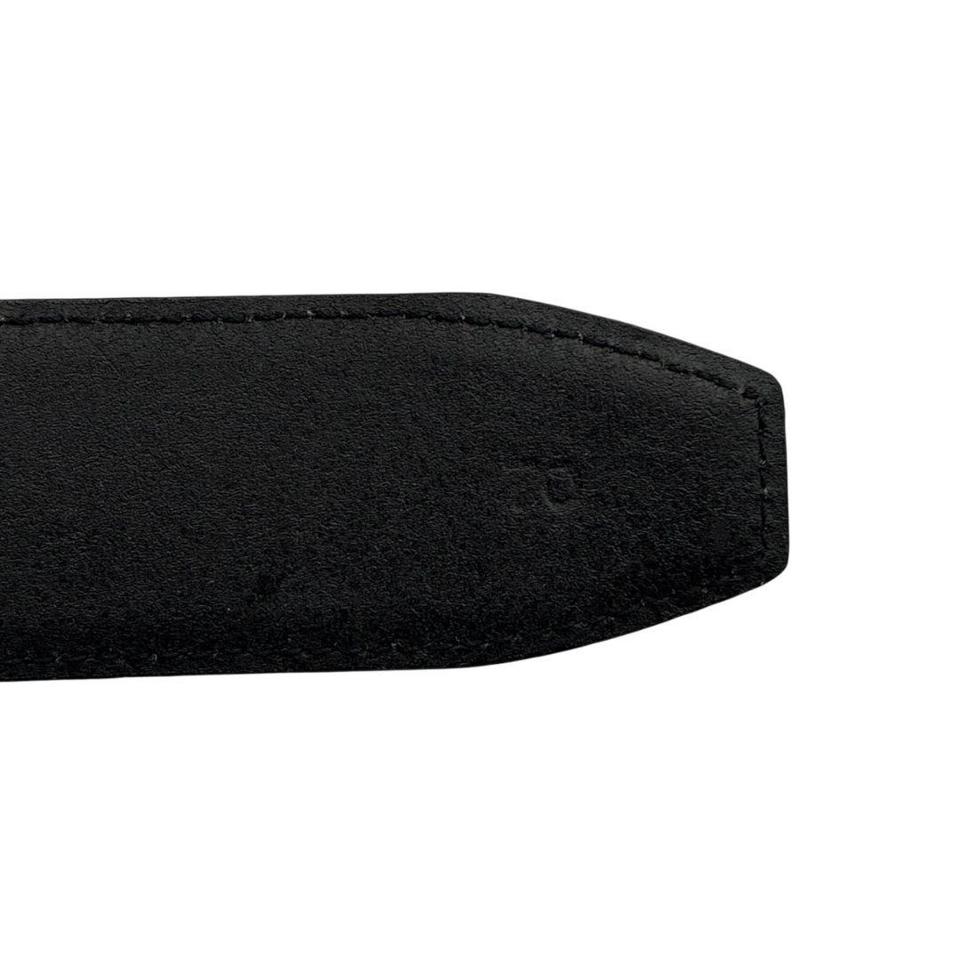 極美品✨サルヴァトーレフェラガモ ガンチーニ ベルト レザー ブラック×ゴールド