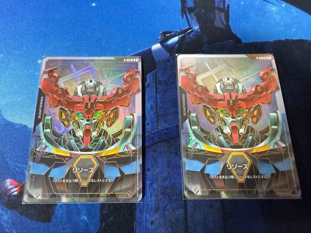 ガンダムカードゲーム　ジークアクスLR ++ リソースC ++2枚セット