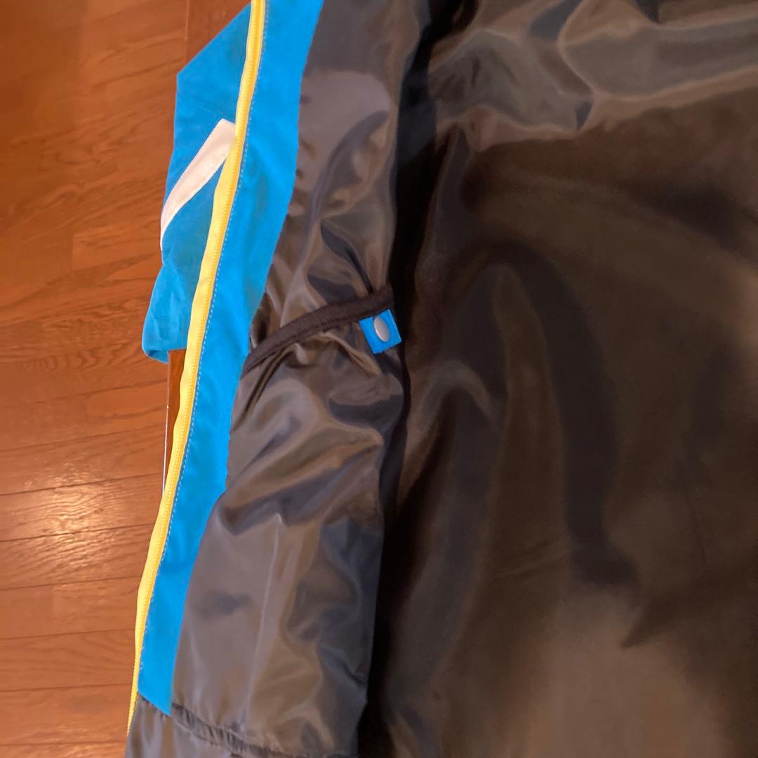 ONYONE SHELL SET JACKET イエロー/ターコイズ M