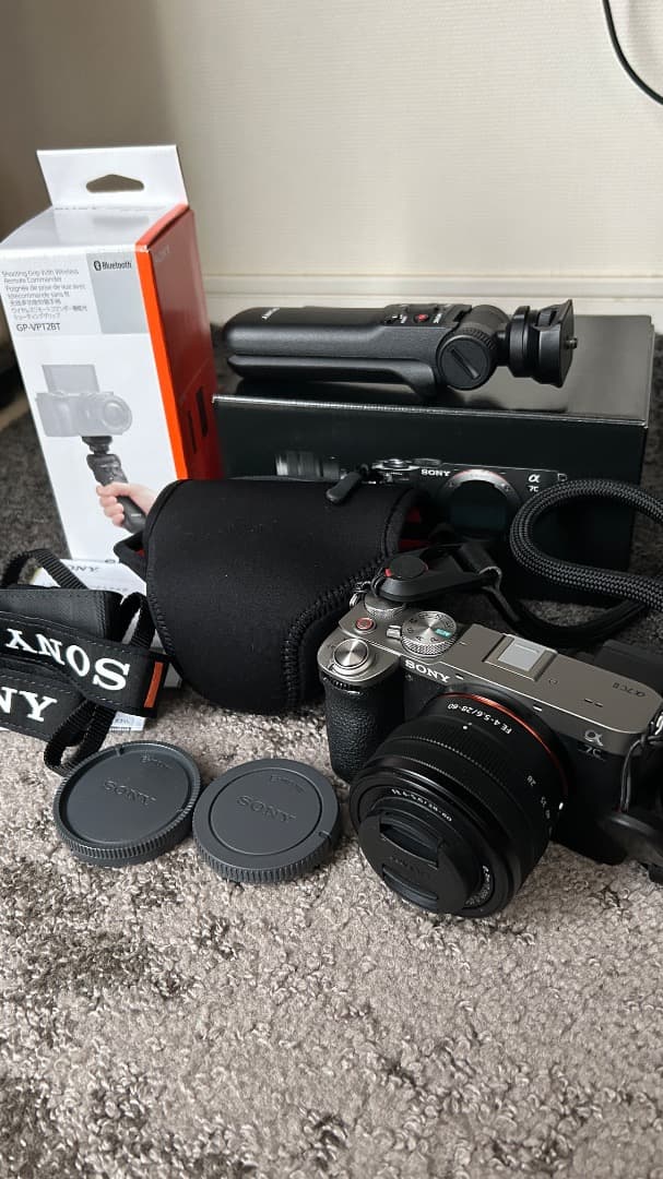 【極美品】SONY α7CII（α7C2）レンズキット＋純正グリップ他