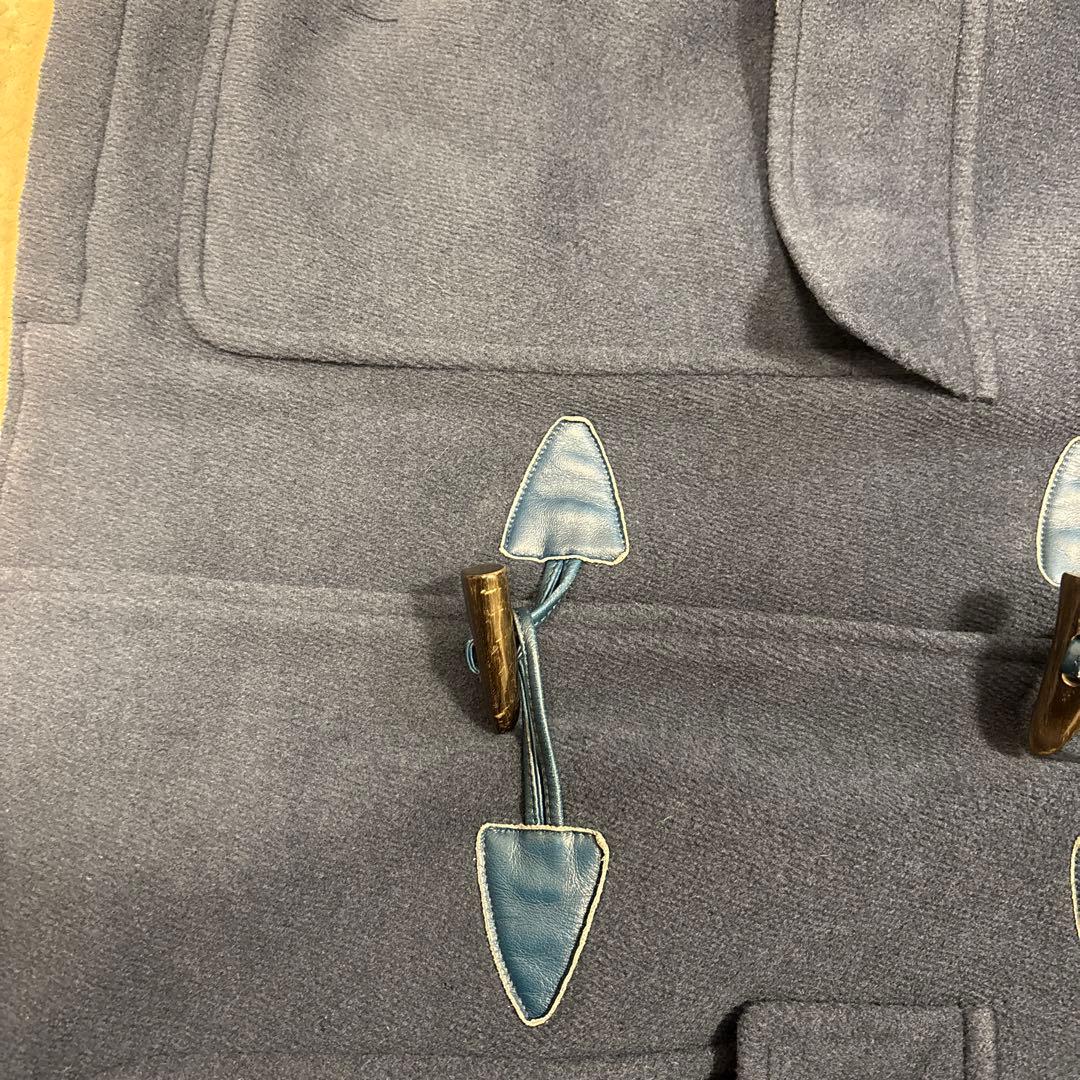 Christian Dior ダッフルコート　ブルー　キルティング　2way L