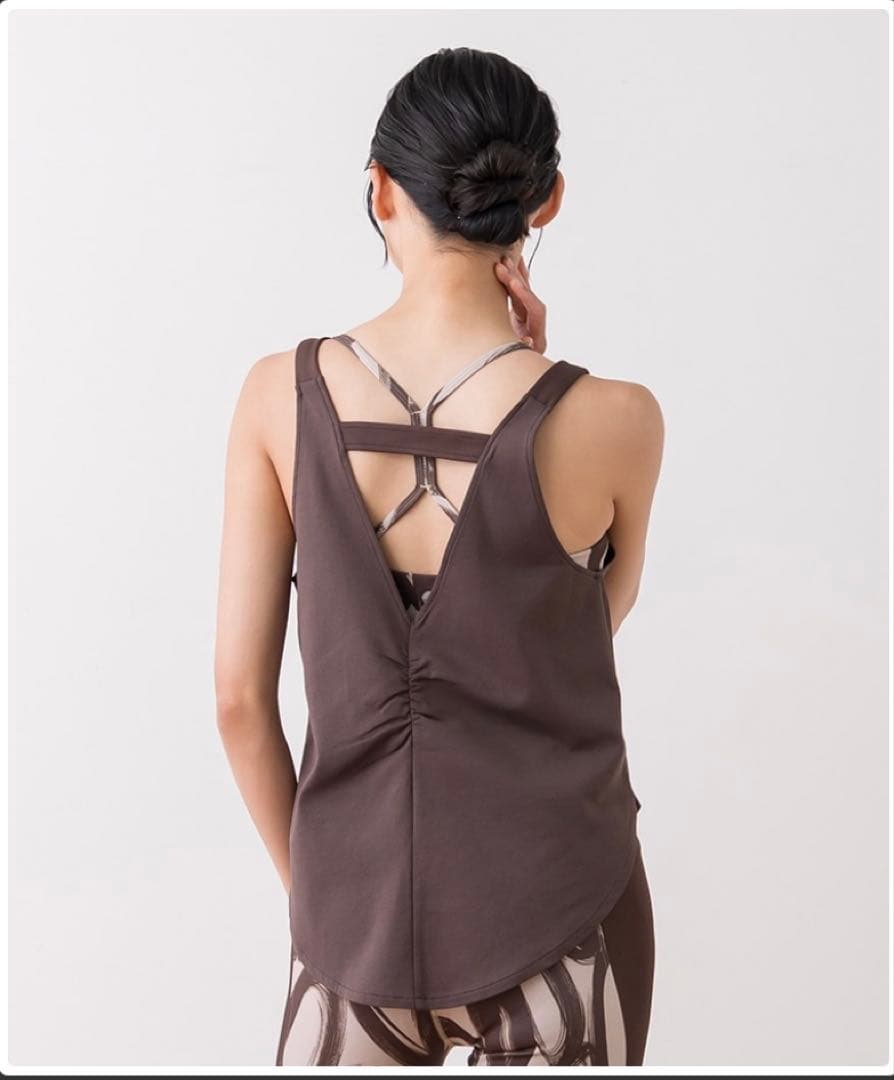 【ミーさま専用】ハートプリントセパレートタンクトップ　Sサイズ