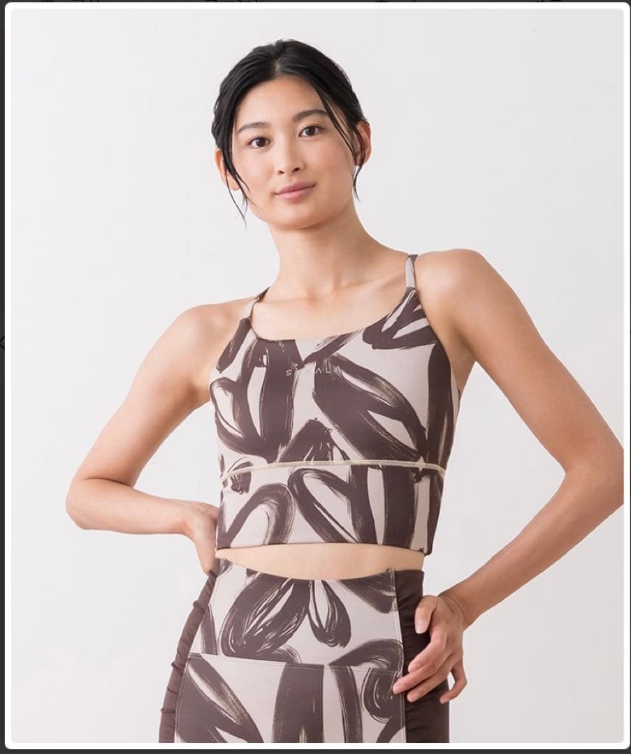 【ミーさま専用】ハートプリントセパレートタンクトップ　Sサイズ