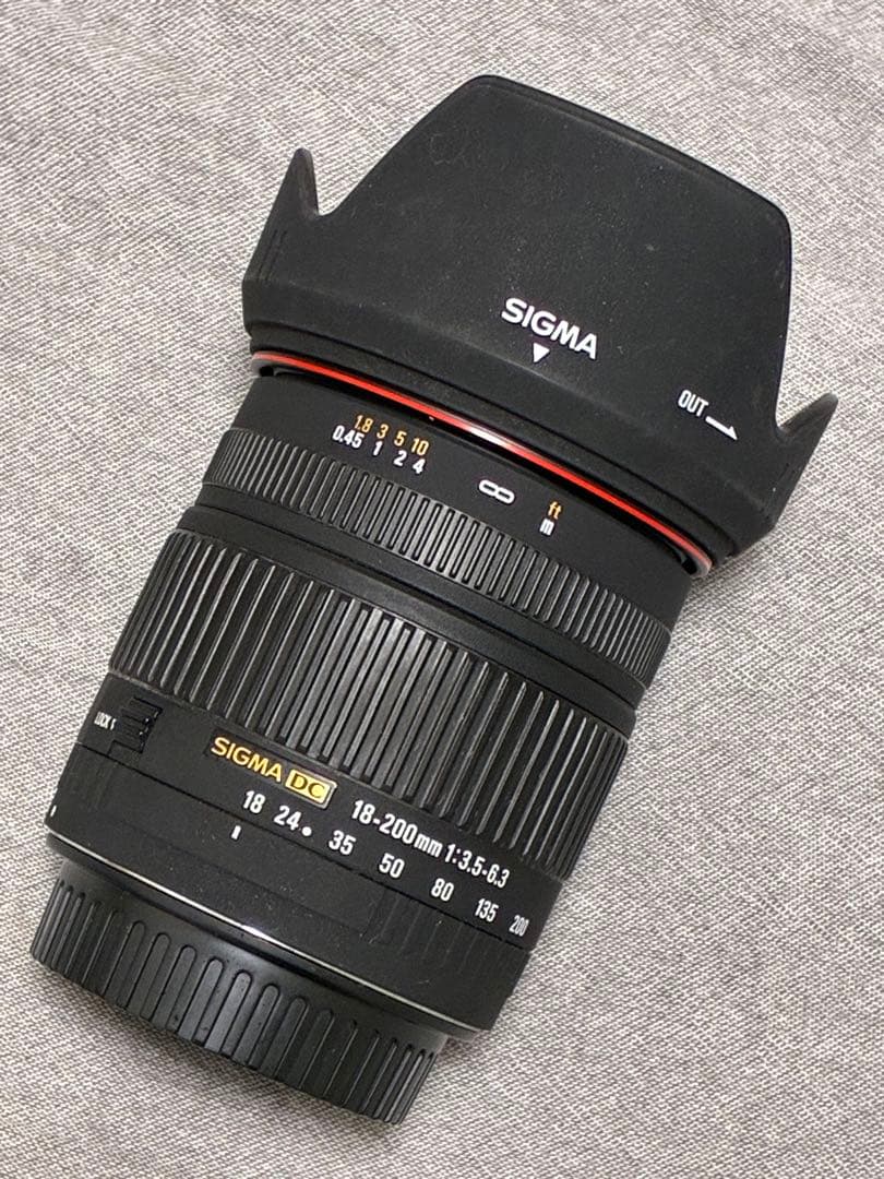 ⭐️美品⭐️シグマ SIGMA 18-200mm F3.5-6.3 DC キャノン用