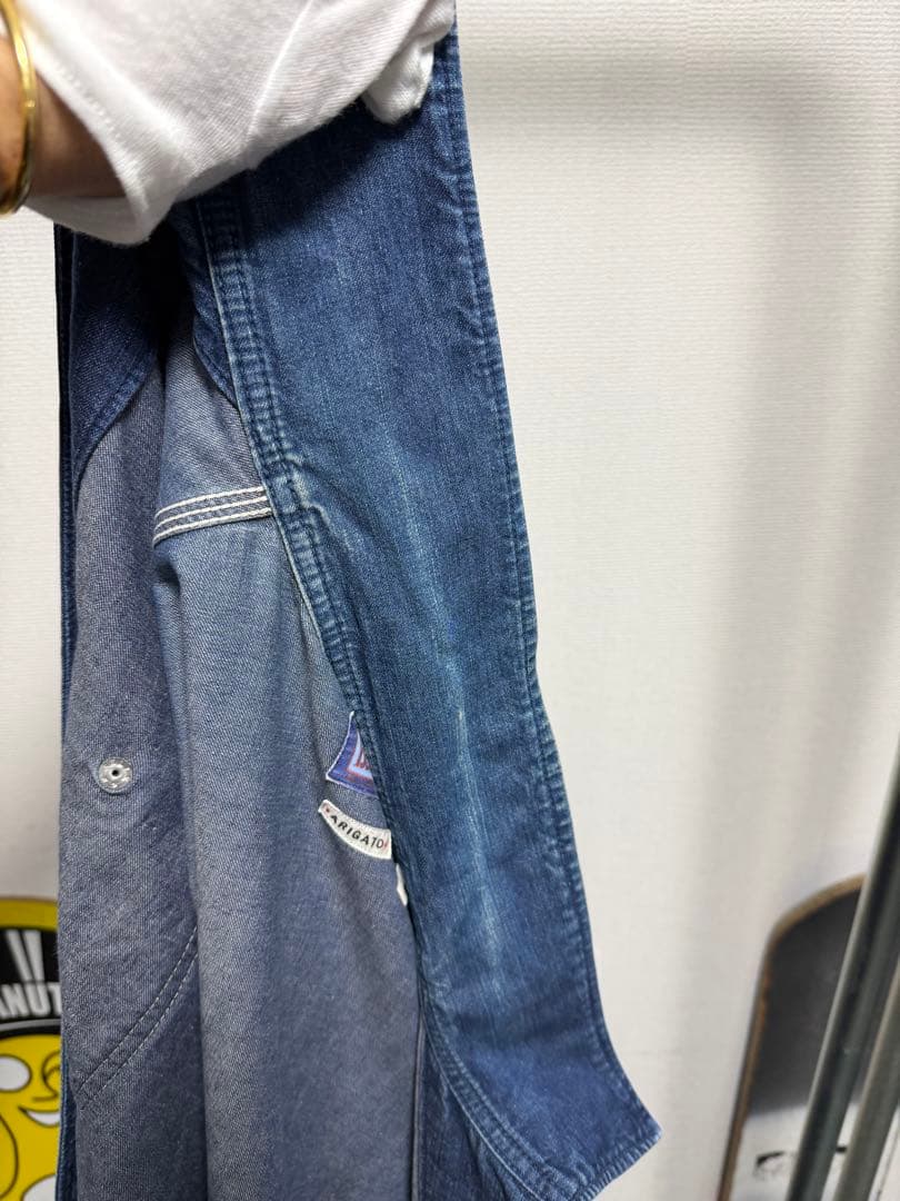 BLUE BLUE ブルーブルー　カバーオール　デニム　サイズ３　HRM