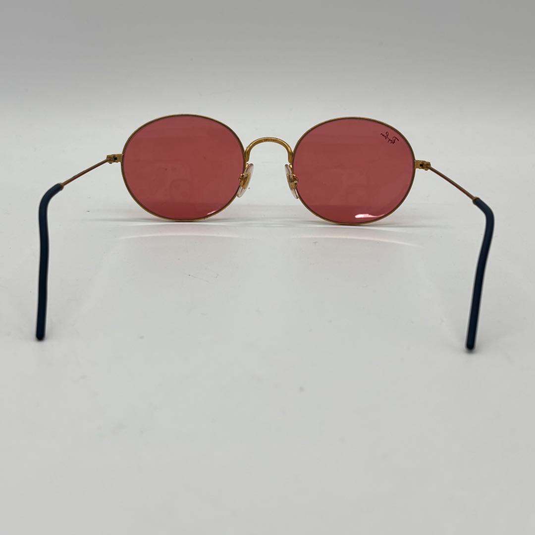 Ray-Ban レイバン RB3594 ピンクレンズ サングラス ラウンドレンズ