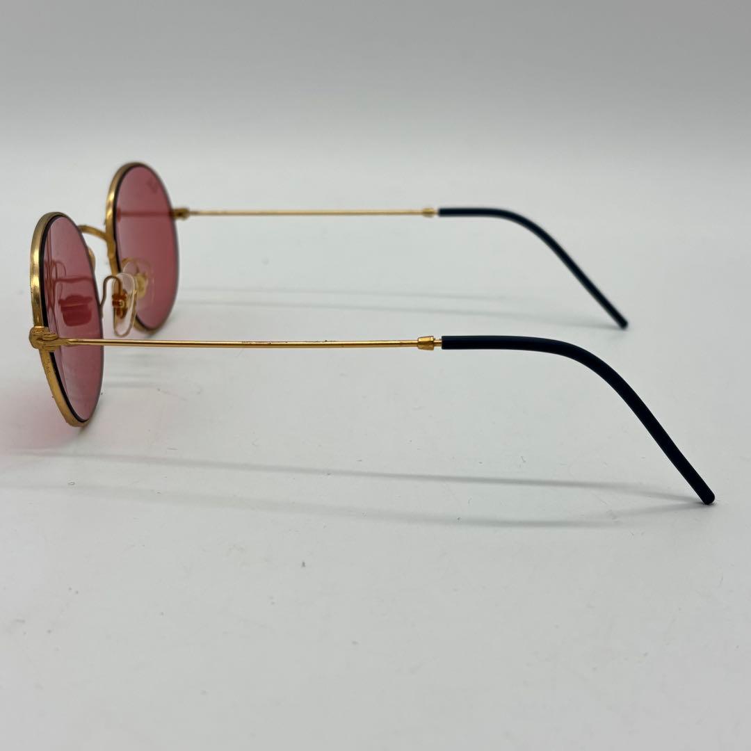Ray-Ban レイバン RB3594 ピンクレンズ サングラス ラウンドレンズ
