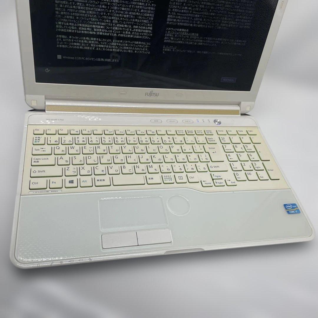 【sk/1.16】富士通 LIFE BOOK AH53/J ノートパソコン