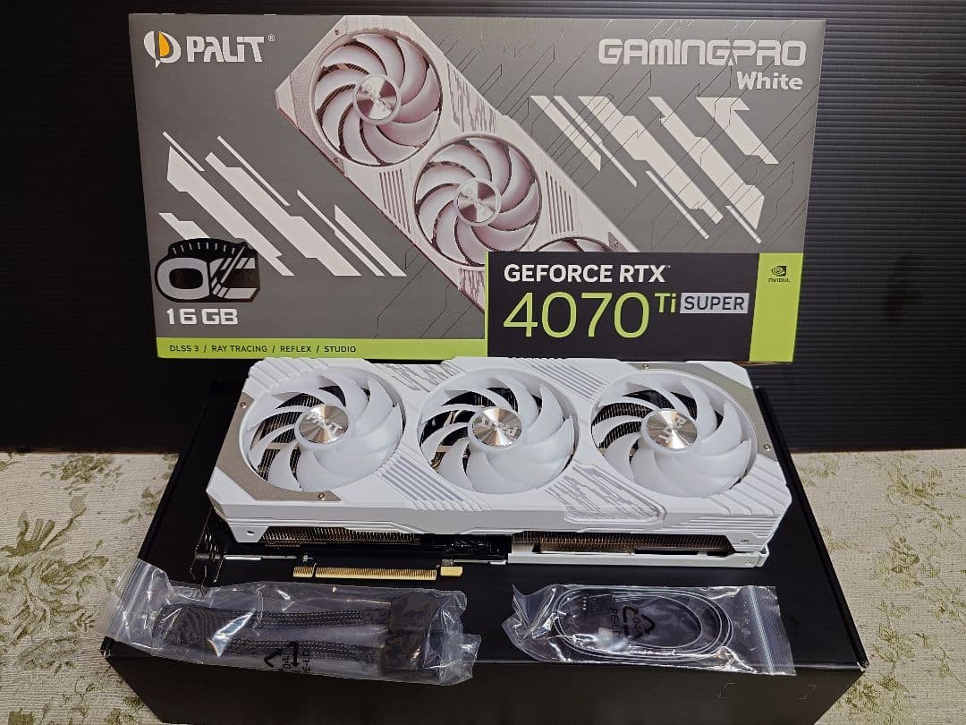 h*n様 【正常動作】GeForce RTX 4070 Ti Super Whi