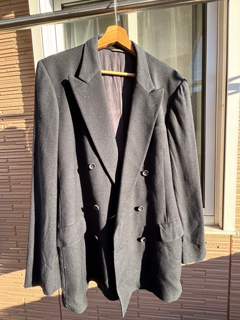 即日配送可　Christian Dior ウール ダブル テーラード　ジャケット