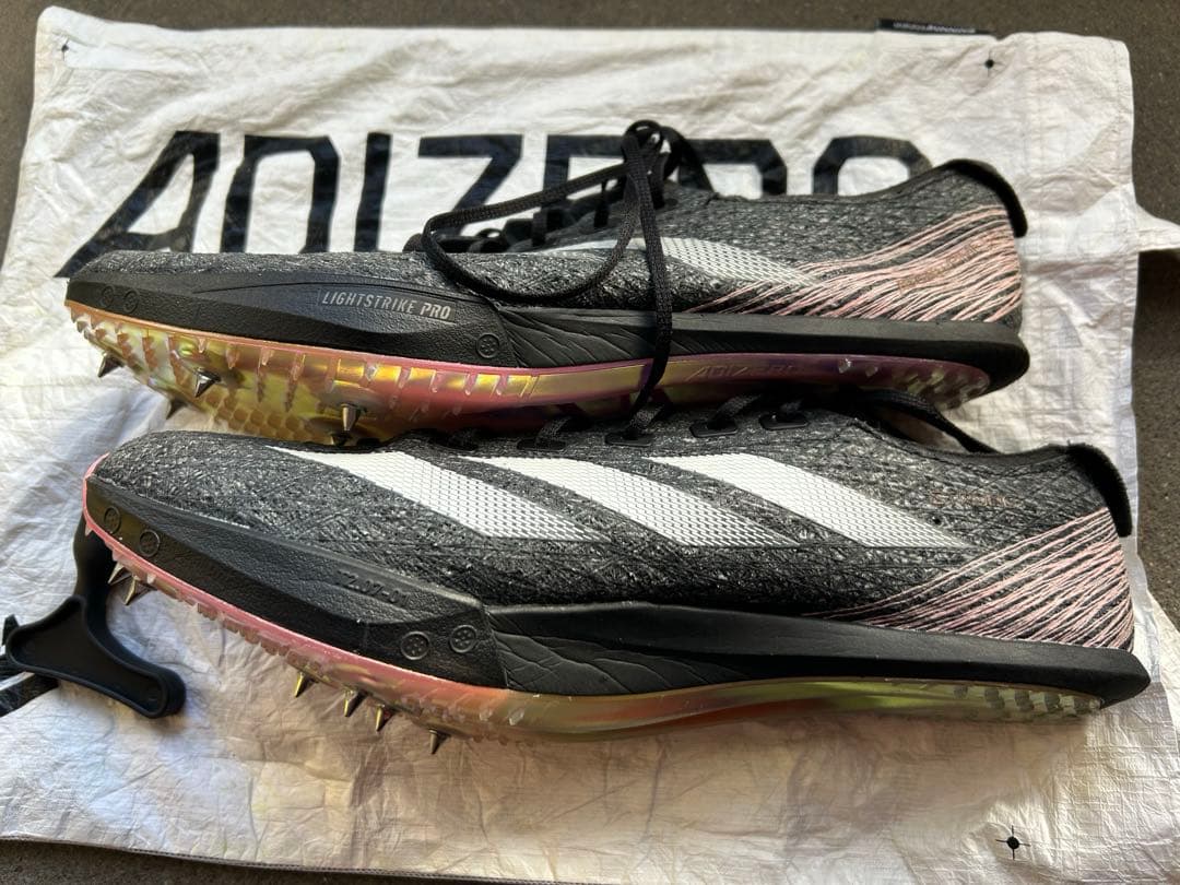 【美品】アディゼロプライムsp3 28.5