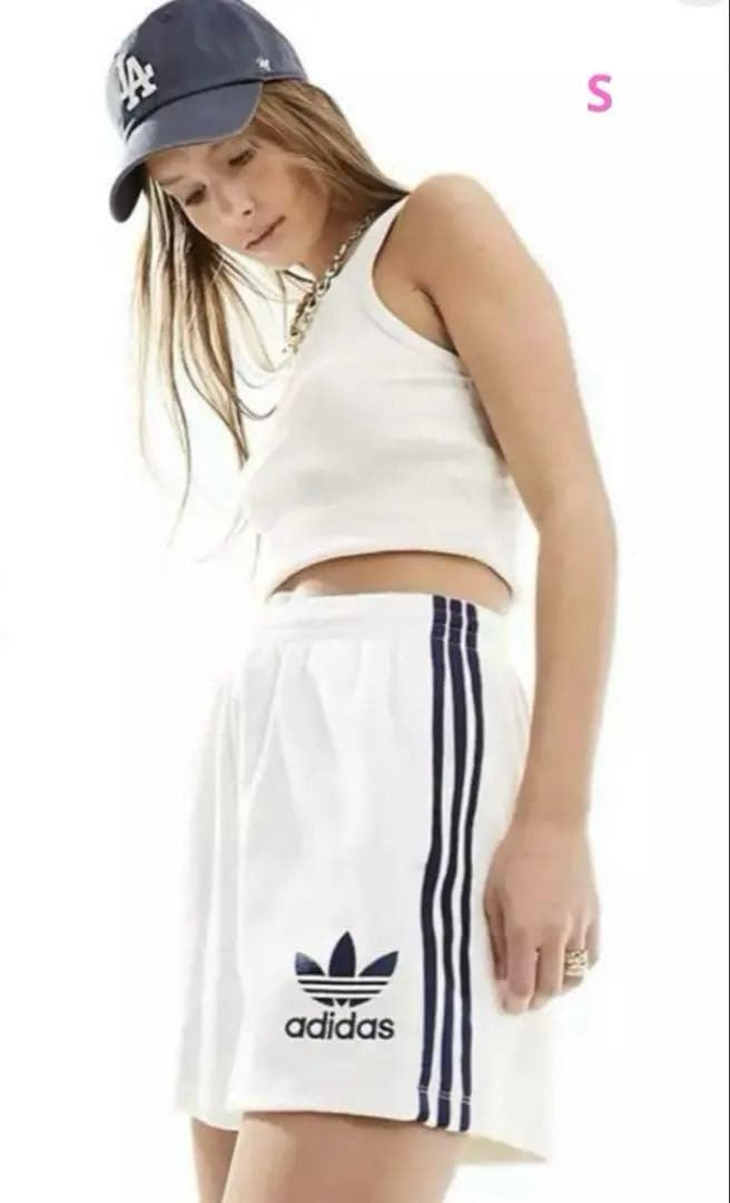 adidas アディダス W TERRY SHORT ショートパンツ　S