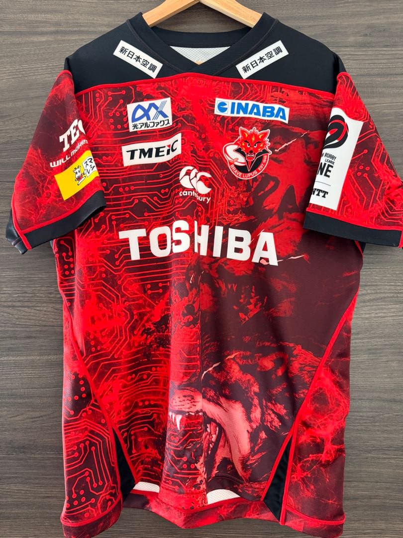 ラグビー 東芝ブレイブルーパス 3L ユニフォーム