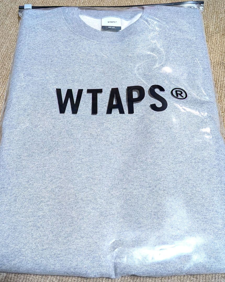 WTAPS IDENTITY / SWEATER / COTTON グレー/S