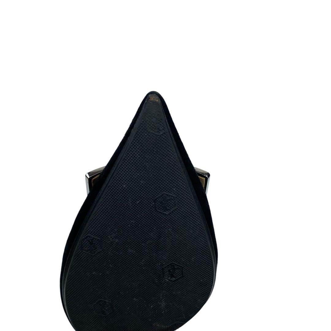 sergio rossi セルジオロッシ　sr1 ミュールサンダル　黒　23cm