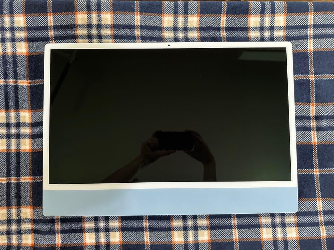 iMac M3 24インチ 24GBメモリ BTO ブルー 本体のみ VESA