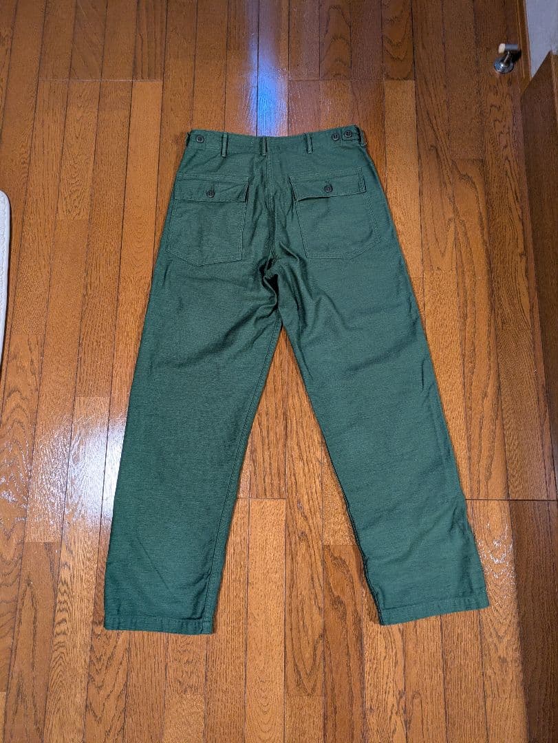 orSlow オアスロウ　ファティーグパンツ　 試着のみ　未使用　タグ有り