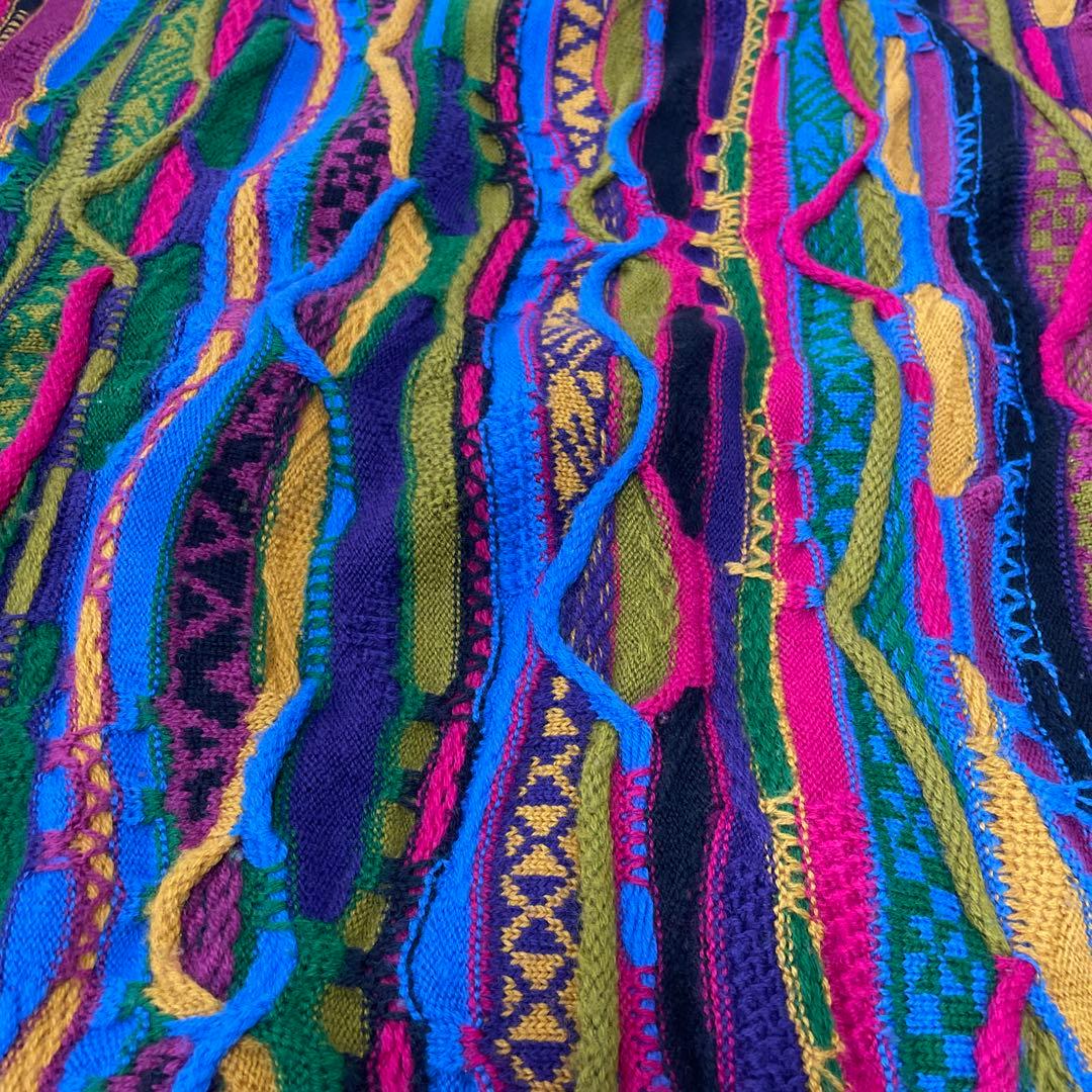 COOGI マルチカラー セーター　Lサイズ
