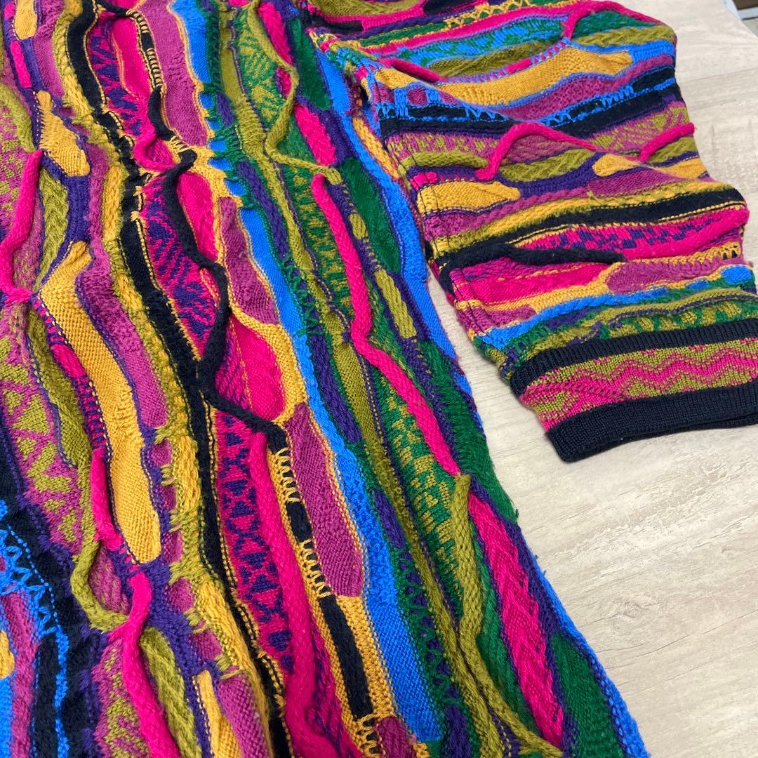 COOGI マルチカラー セーター　Lサイズ