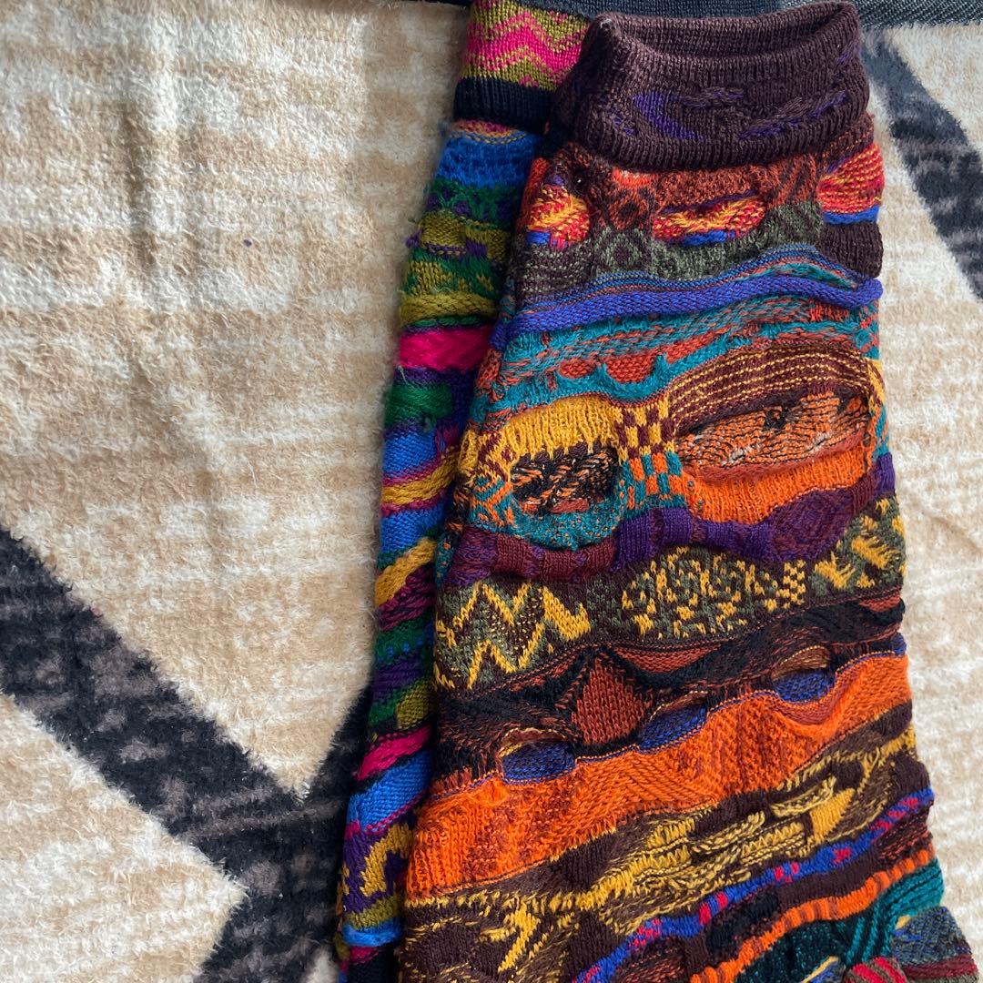 COOGI マルチカラー セーター　Lサイズ