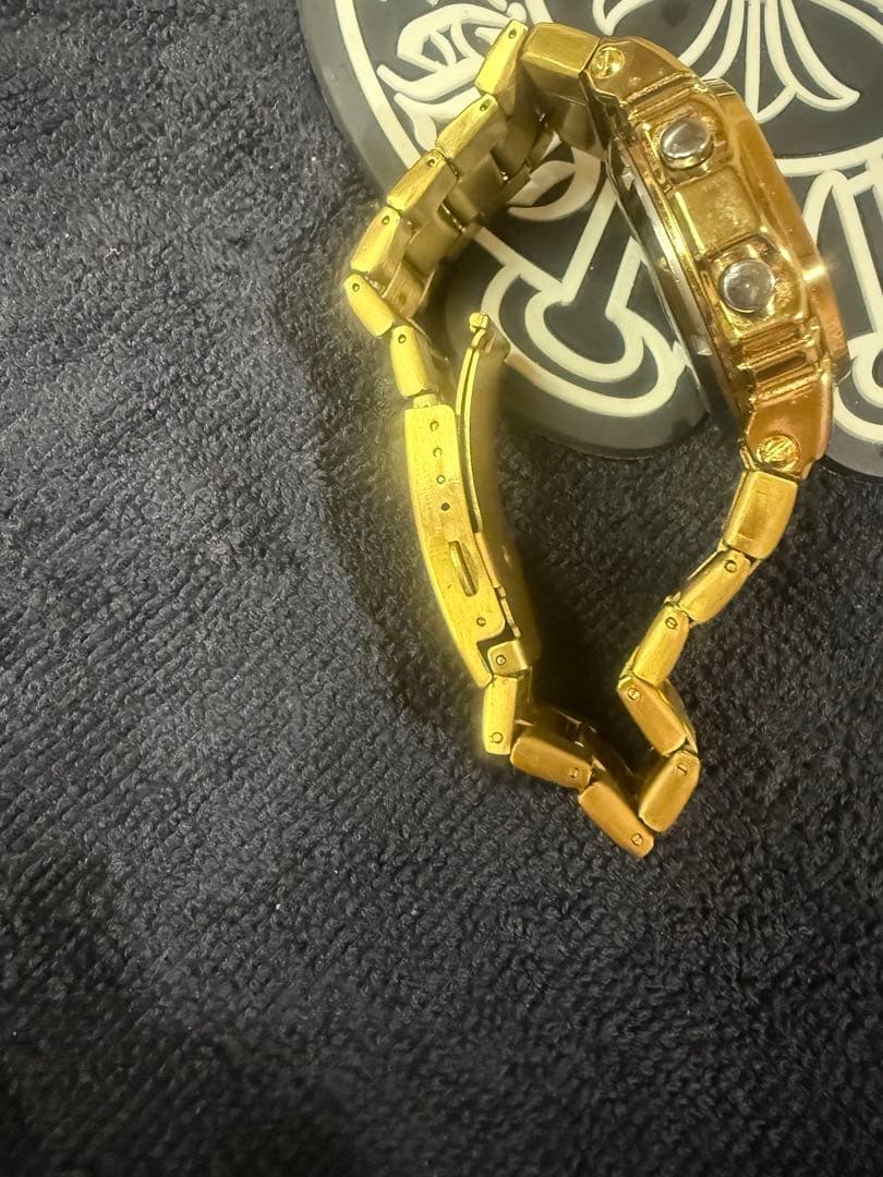 h*s様 デジタル　腕時計　メタル　ゴールド　used 木村拓哉　教場　5600