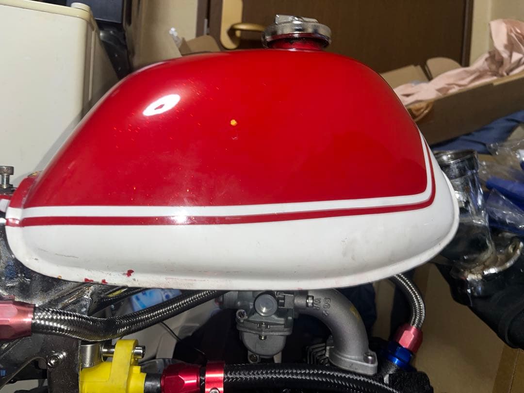 ゆ*う様 6V純正 4Lモンキー 燃料タンク タンク内比較的綺麗