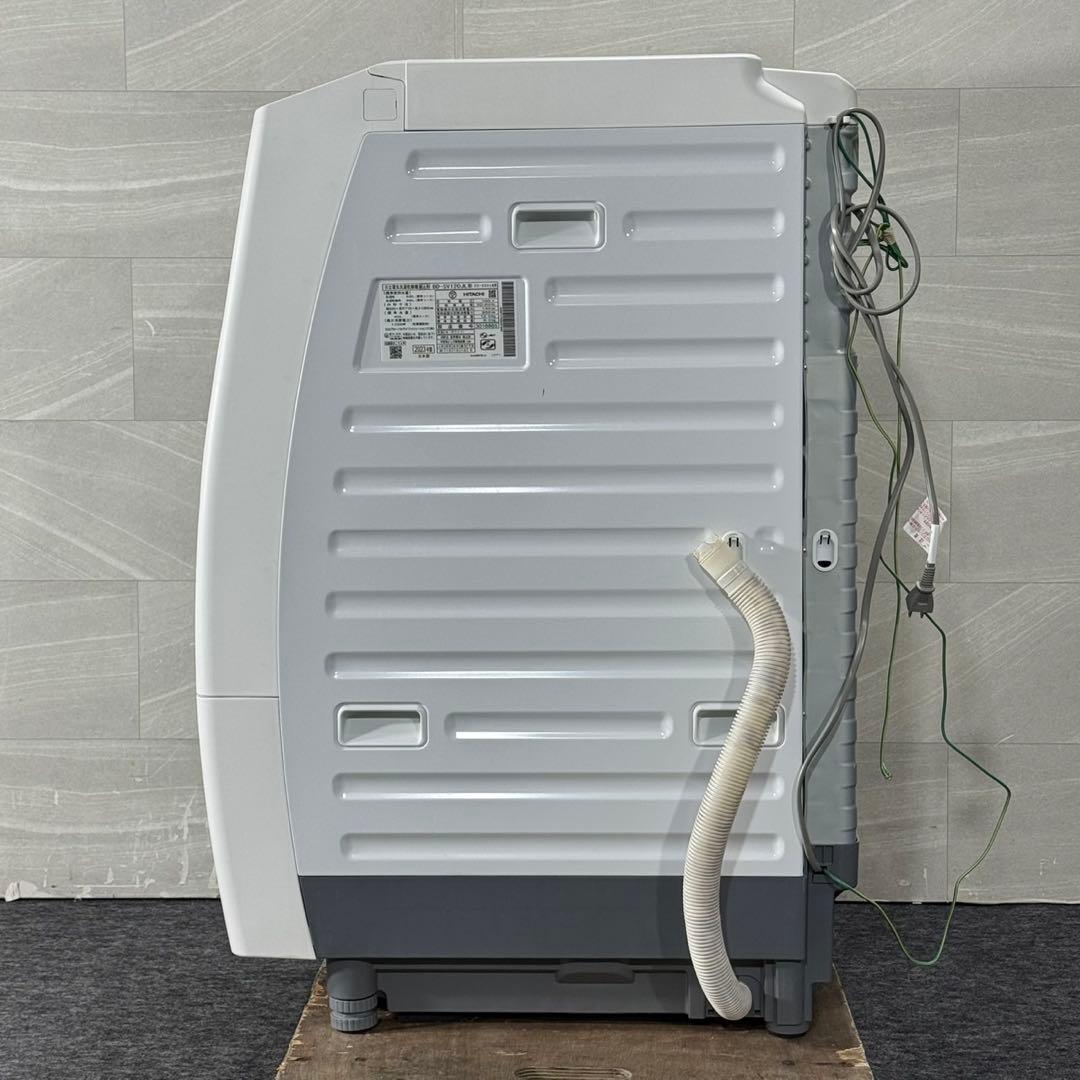 HITACHI ドラム式洗濯機 12kg 清掃済み 大容量 左開き d5252