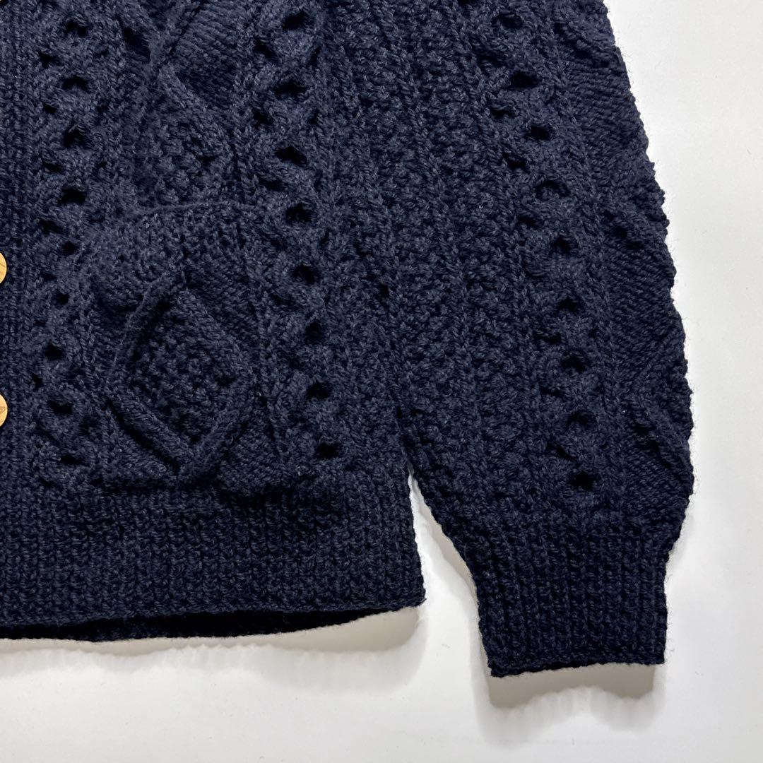 【極美品】アテナデザイン Athena Designs アランニットカーディガン