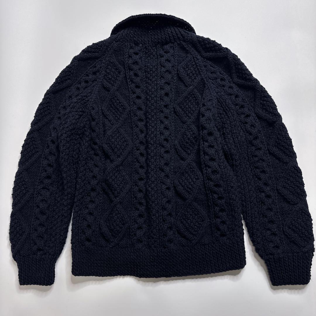 【極美品】アテナデザイン Athena Designs アランニットカーディガン