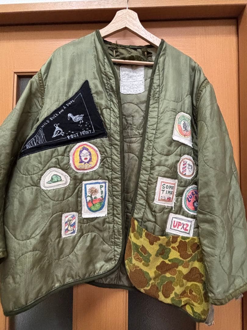 【限定値下げ】 リメイク品　米軍ライナー