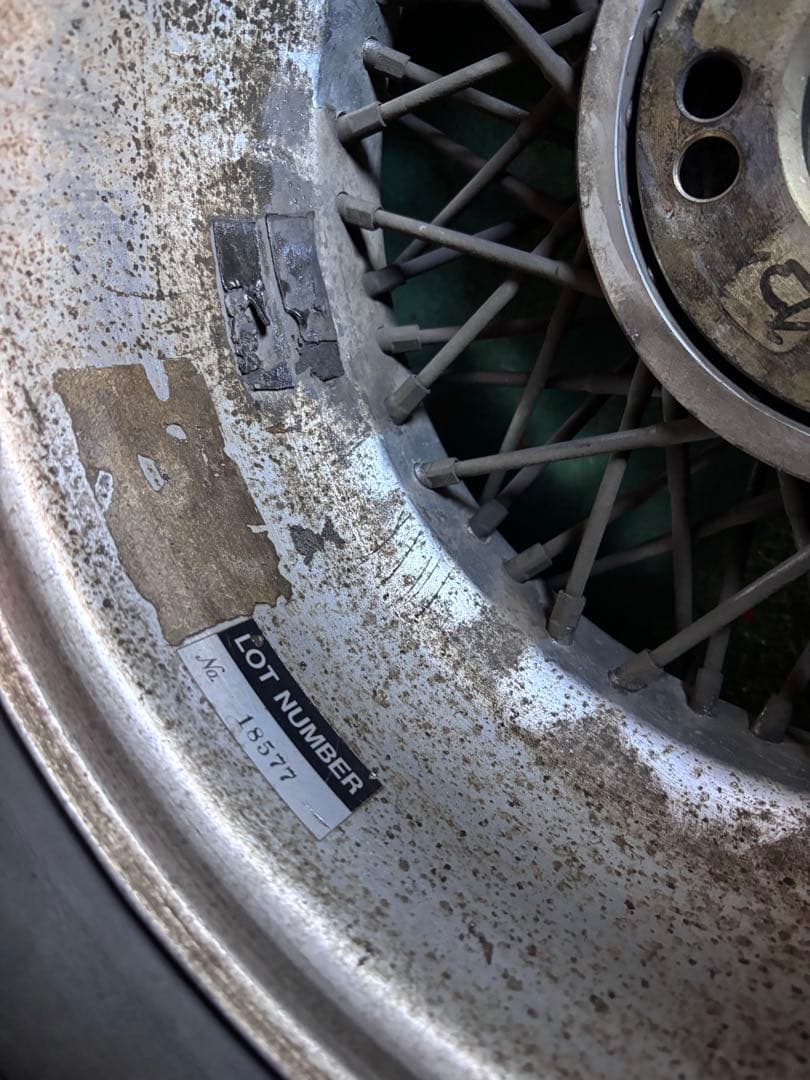 お*産様 希少 フォルテクス インぺリアル ワイヤーホイールセット 15インチ