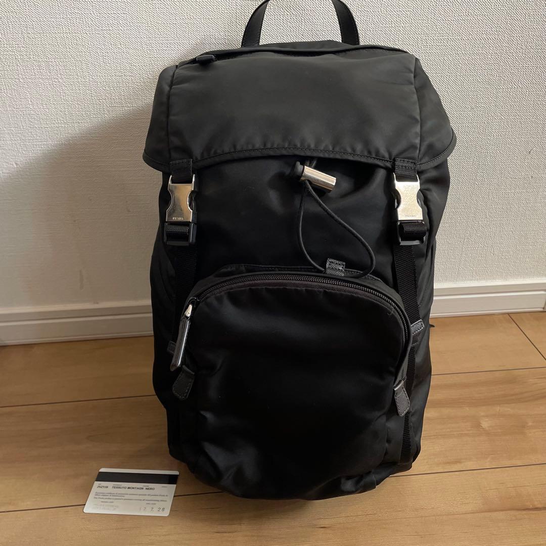 プラダ　バックパック リュック 2VZ135 テスート ナイロン ネロ ブラック