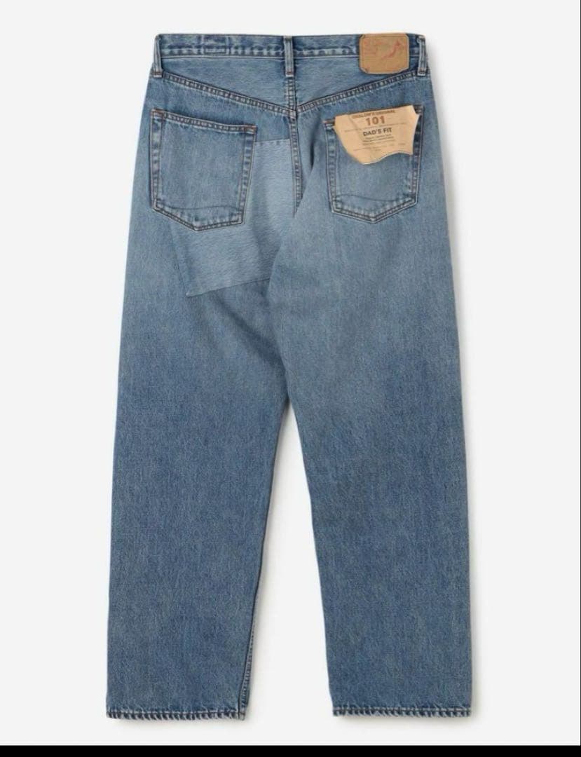 パンツ orSlow REMAKE 101 DAD'S FIT DENIM PANTS