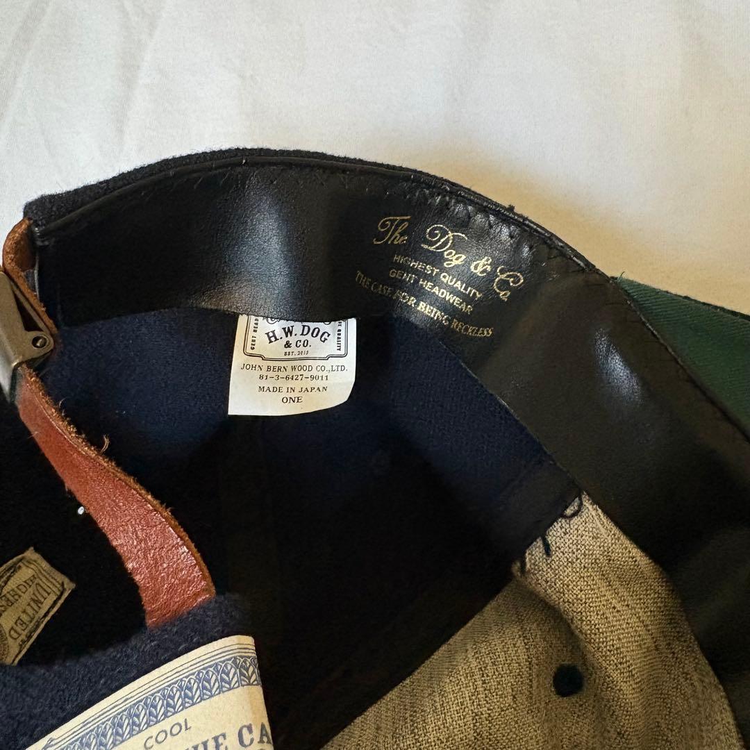 THE H.W.DOG&CO. ウールトラッカーキャップ