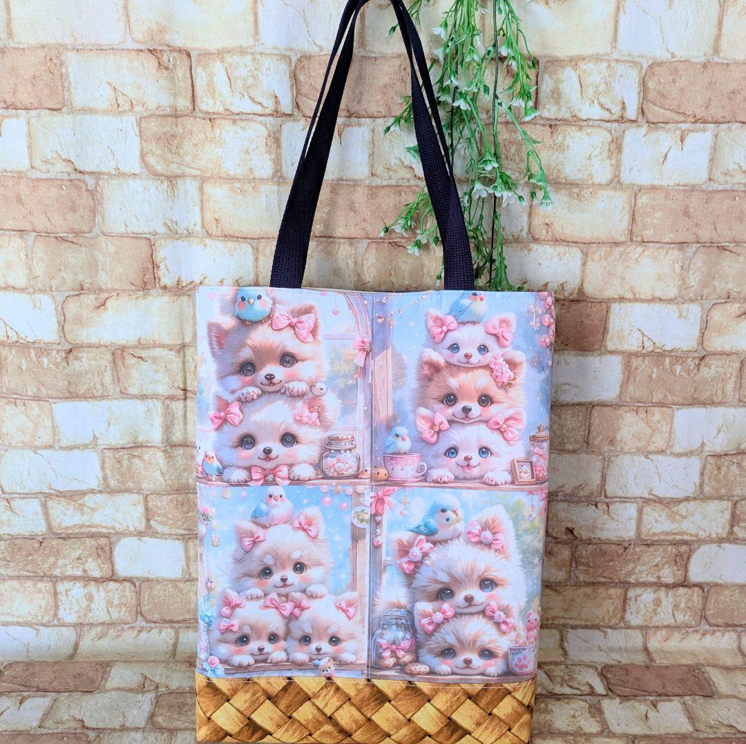 M3様用個別オーダーページその2 パネル生地 ねこ*いぬ*女の子*バッグ等