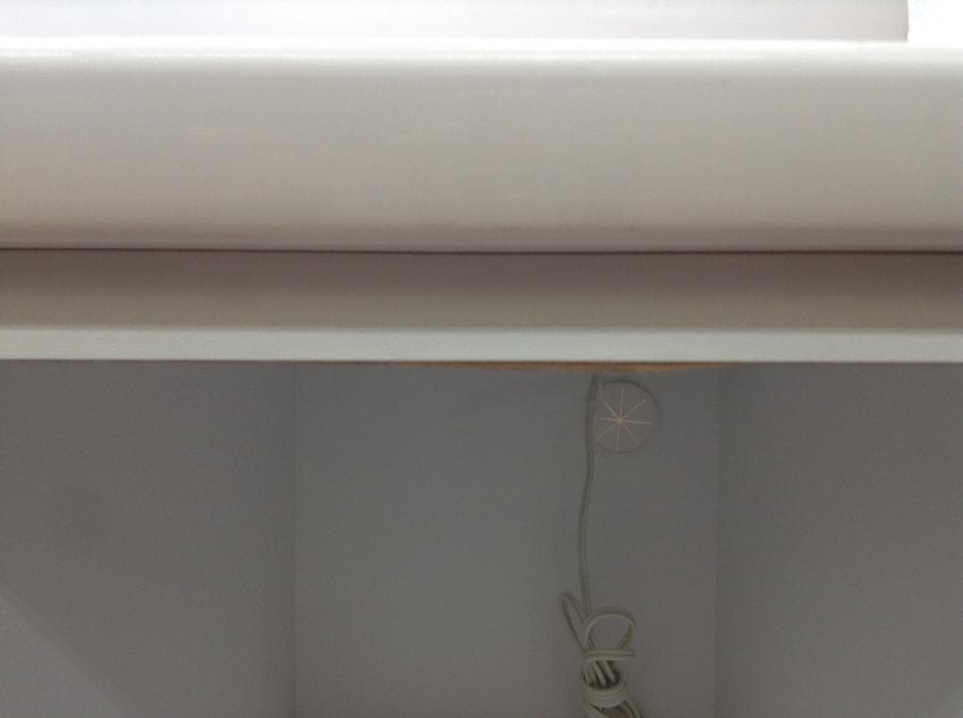 ニトリキッチンカウンター(レジューム 150QL-R WH) 清掃済み