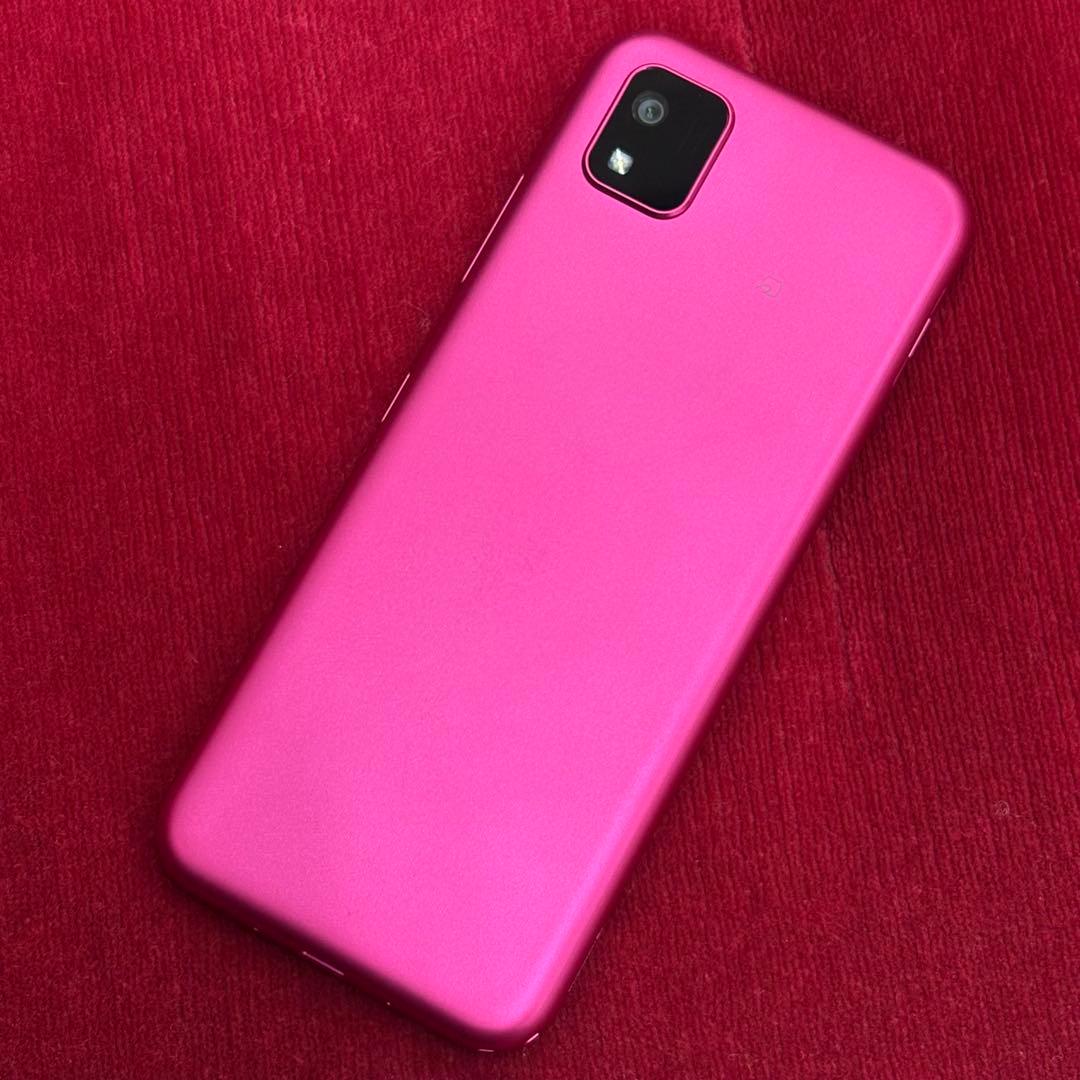 極美品 かんたんスマホ3 マゼンタ A205KC