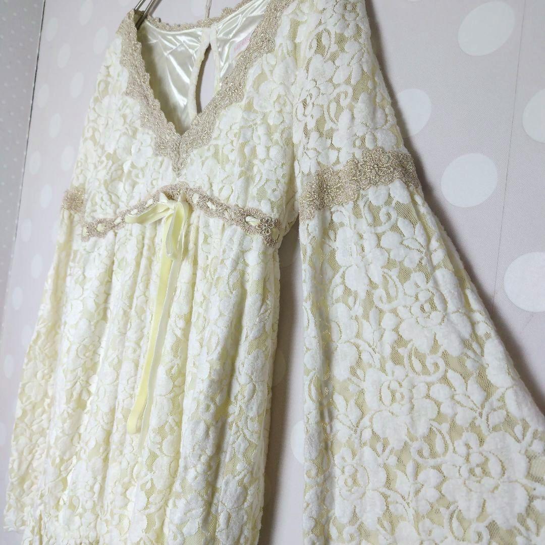 LIZ LISA リズリサ レース チュニック ワンピース アイボリー