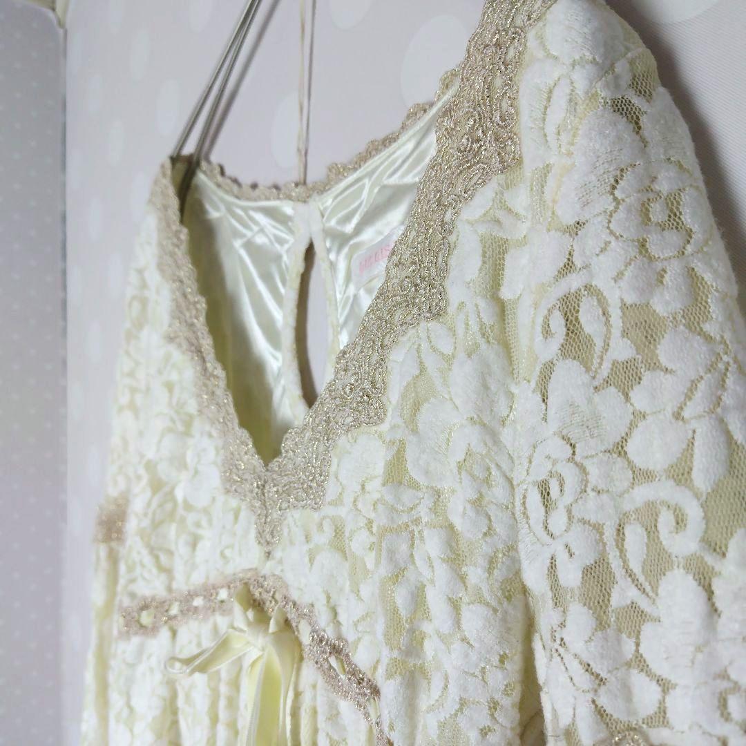 LIZ LISA リズリサ レース チュニック ワンピース アイボリー