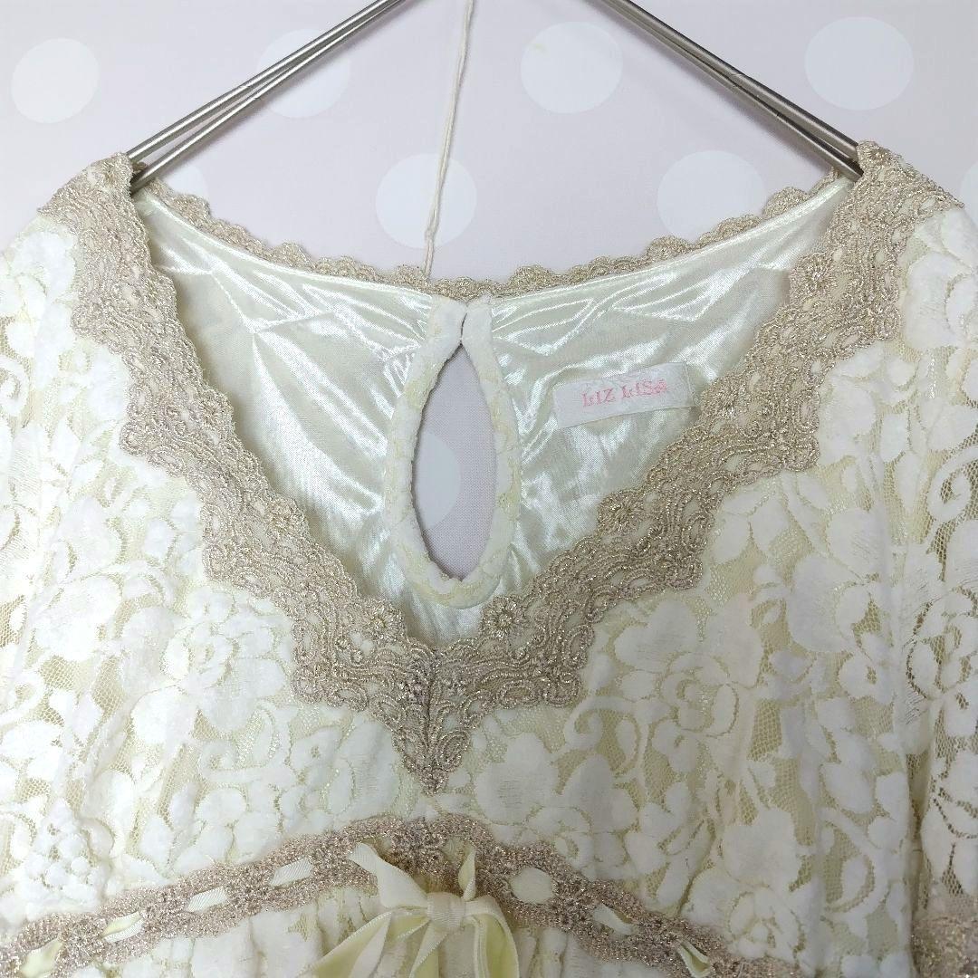 LIZ LISA リズリサ レース チュニック ワンピース アイボリー