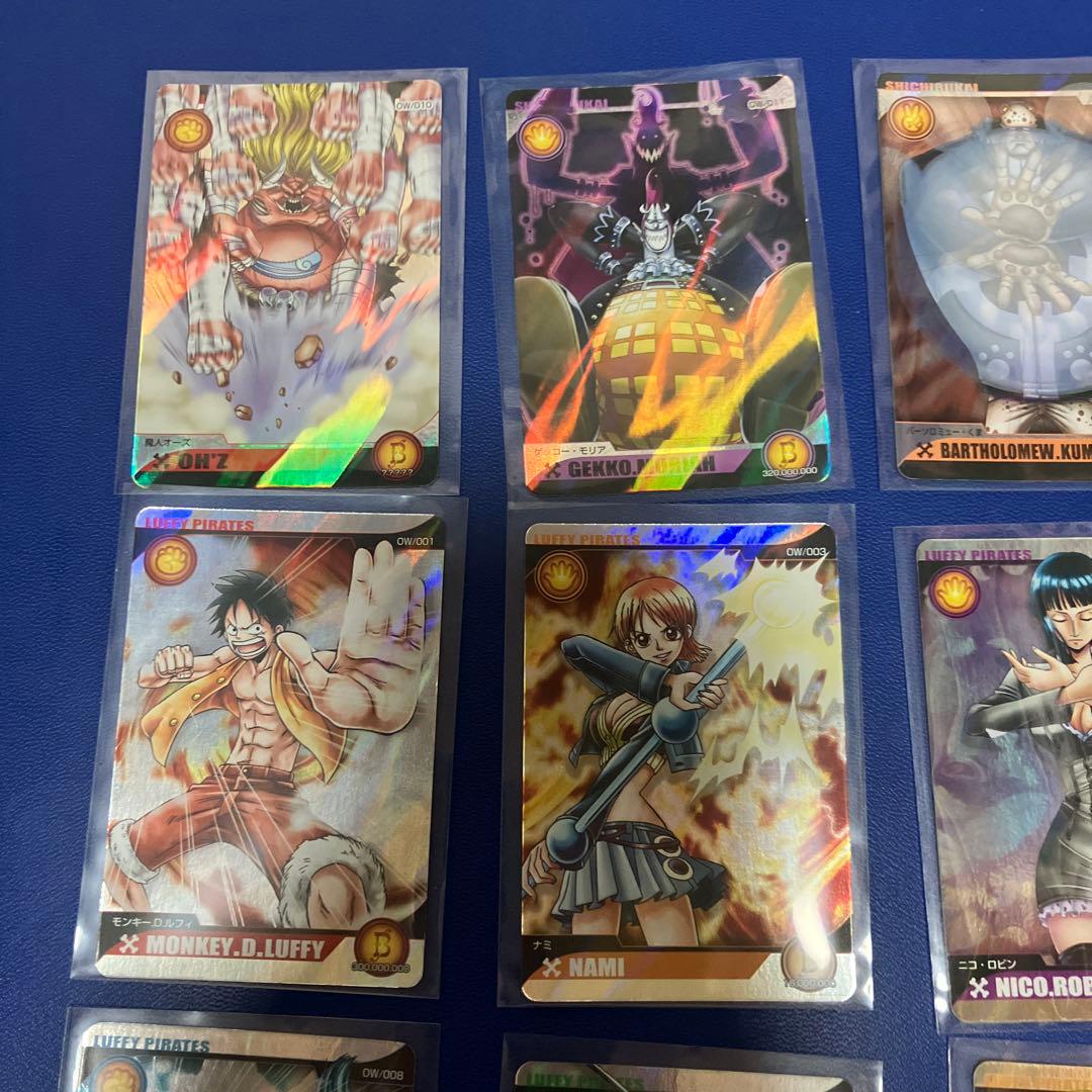 非売品希少　ワンピース ウォンテッドカード ホロ12枚セットキラ　カードダス