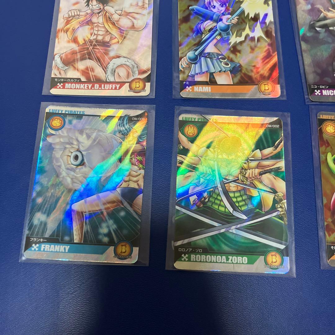 非売品希少　ワンピース ウォンテッドカード ホロ12枚セットキラ　カードダス