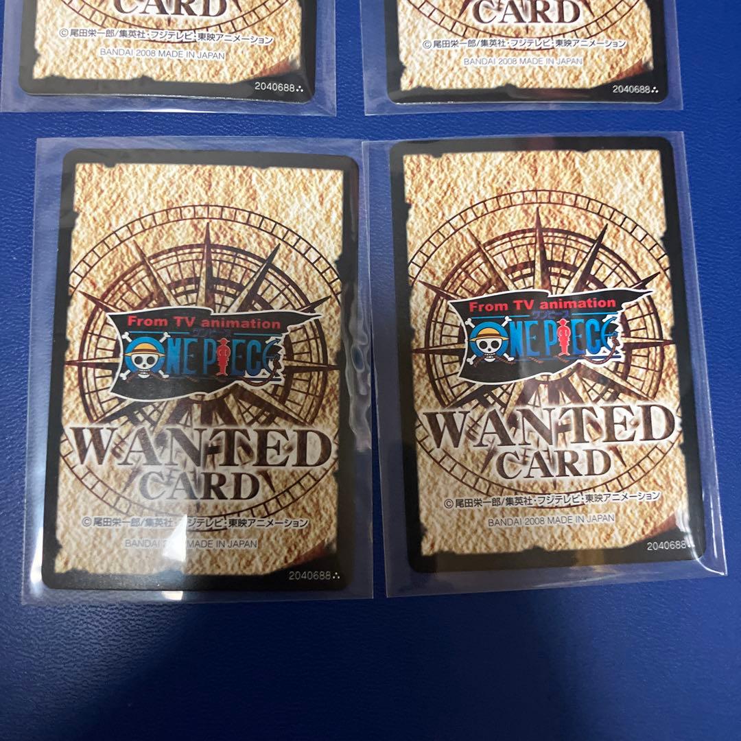 非売品希少　ワンピース ウォンテッドカード ホロ12枚セットキラ　カードダス