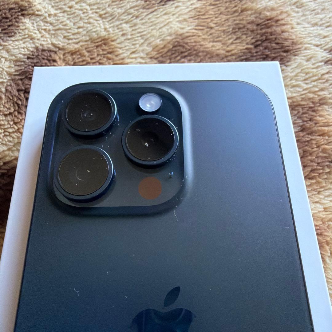 SIMフリーApple iPhone15pro 128GB ブルーチタニウム