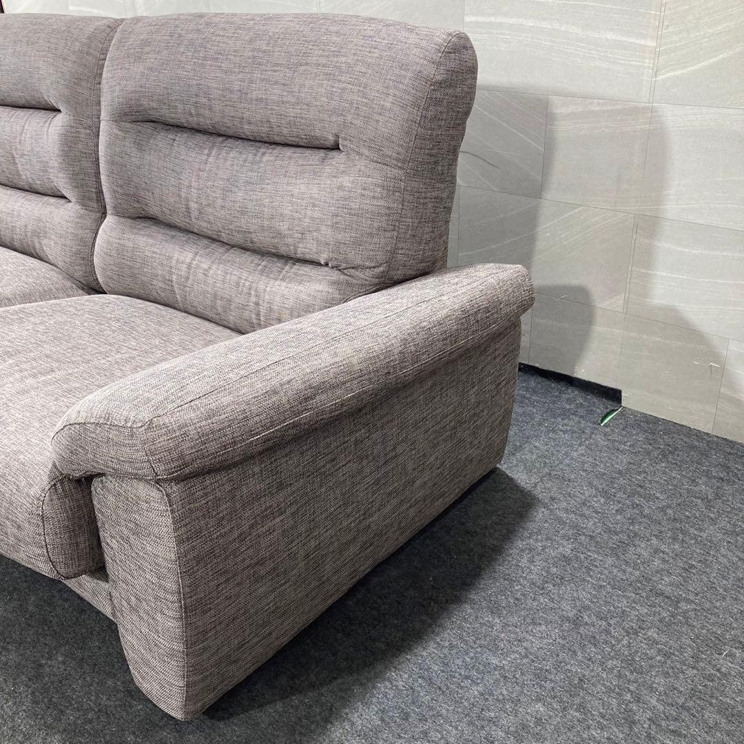 ニトリ ソファ Nポケット 布張り 3人がけ 格安 お買い得 d4893